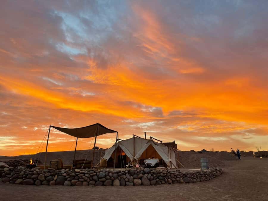 Marrakech: Agafay Desert Private Dinner w/ Music & Fire Show - Fire show and spectacle: amazing energy, with one viewing caveat
