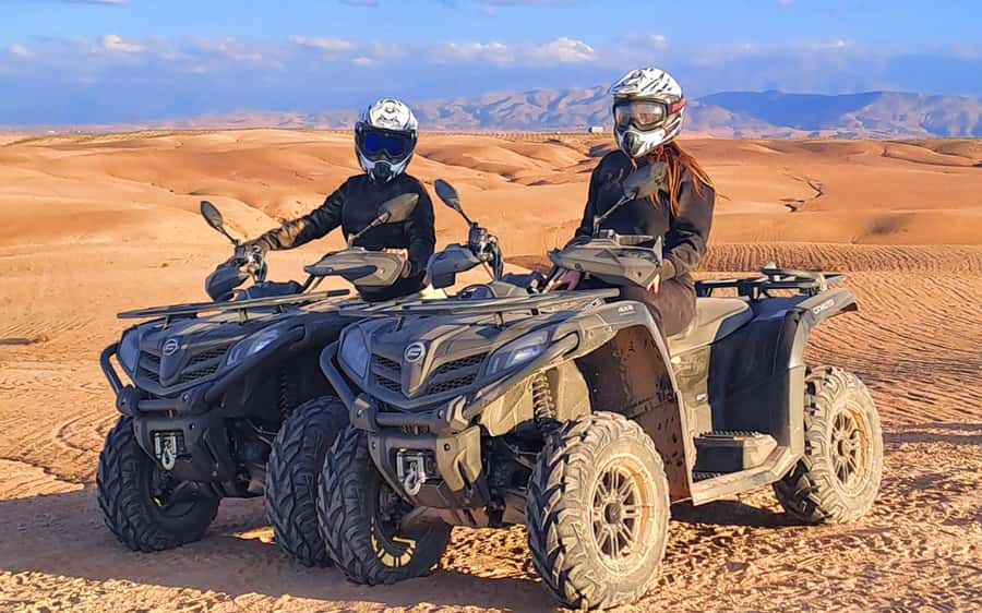 Marrakech: Agafay Desert Quad Bike Tour with Moroccan Tea - Key things I’d bet on