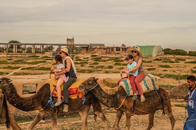 Marrakech: Agafay Desert Quad Biking & Camel Trek & Dinner & Show - Agafay Desert Sunset: The Core Idea