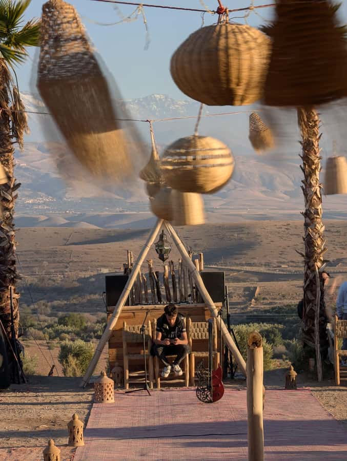 Marrakech: Agafay Desert Quad & Camel Rides, Dinner & Show - Sunset camel ride: short, calm, and photo-friendly