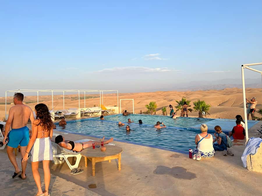 Marrakech: Agafay Desert Quad Camel Rides, Pool, Dinner Show - Quad biking in Agafay: fun, rules, and timing