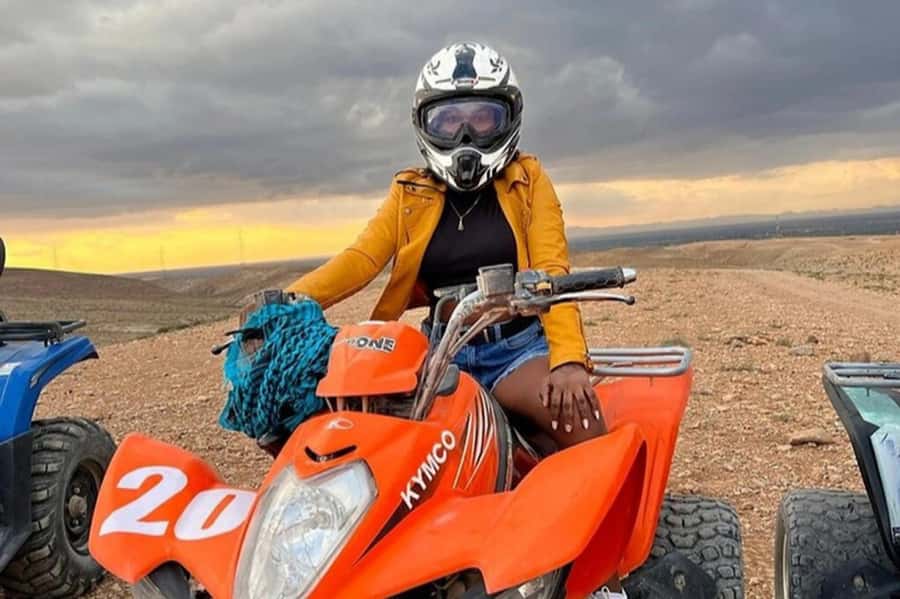 Marrakech: Agafay Desert Quad, Camel, Sunset Dinner & Show - Pickup and the argan oil cooperative: the quiet start that adds meaning