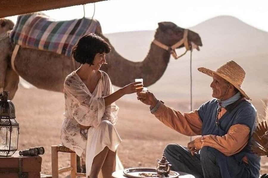 Marrakech : Agafay Desert Sunset Camel Ride & Luxury Dinner - From Marrakech to Agafay: how the trip sets the mood