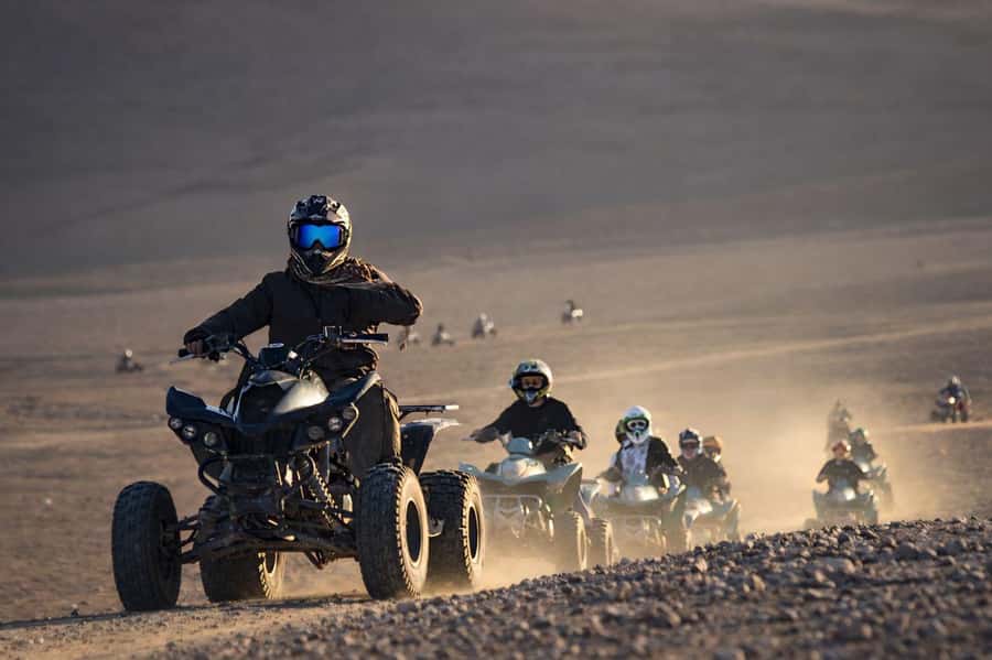 Marrakech: Agafay Desert Sunset Camel Ride, Quad & Dinner - Key highlights to know before you go