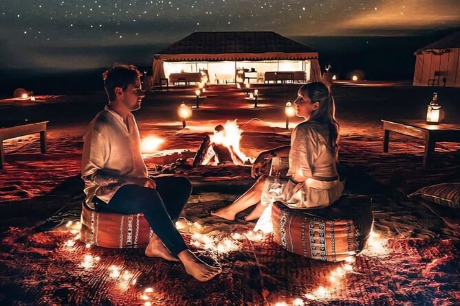 Marrakech Agafay Desert Sunset: Camel Ride & Traditional Dinner - Key things that make this Agafay sunset night work