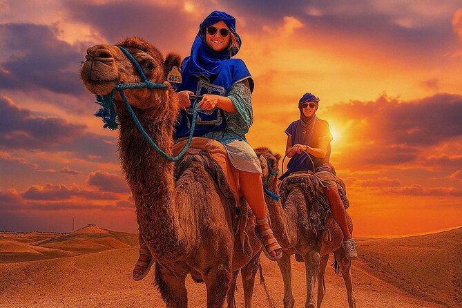 Marrakech Agafay Desert Sunset: Camel Ride & Traditional Dinner - Berber camp dinner: tagine, couscous, and Moroccan tea that actually matters
