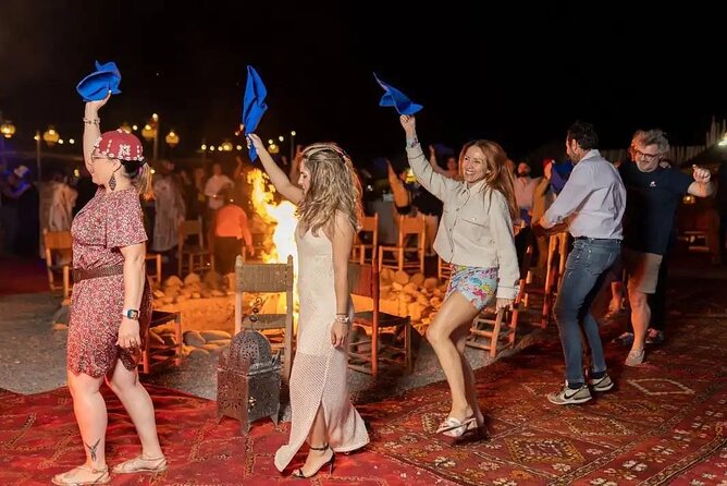 Marrakech Agafay Desert Sunset: Camel Ride & Traditional Dinner - The 20-minute camel ride over rocky dunes (and how to be comfortable)