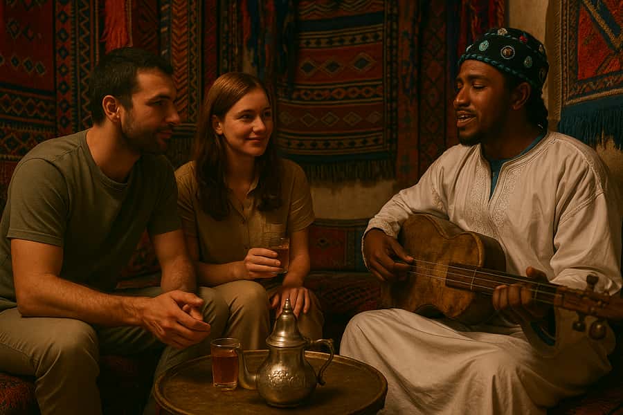 Marrakech: Agafay Desert Trip with Activities and Dinner - Argan oil cooperative: why this stop is more than a sales pitch