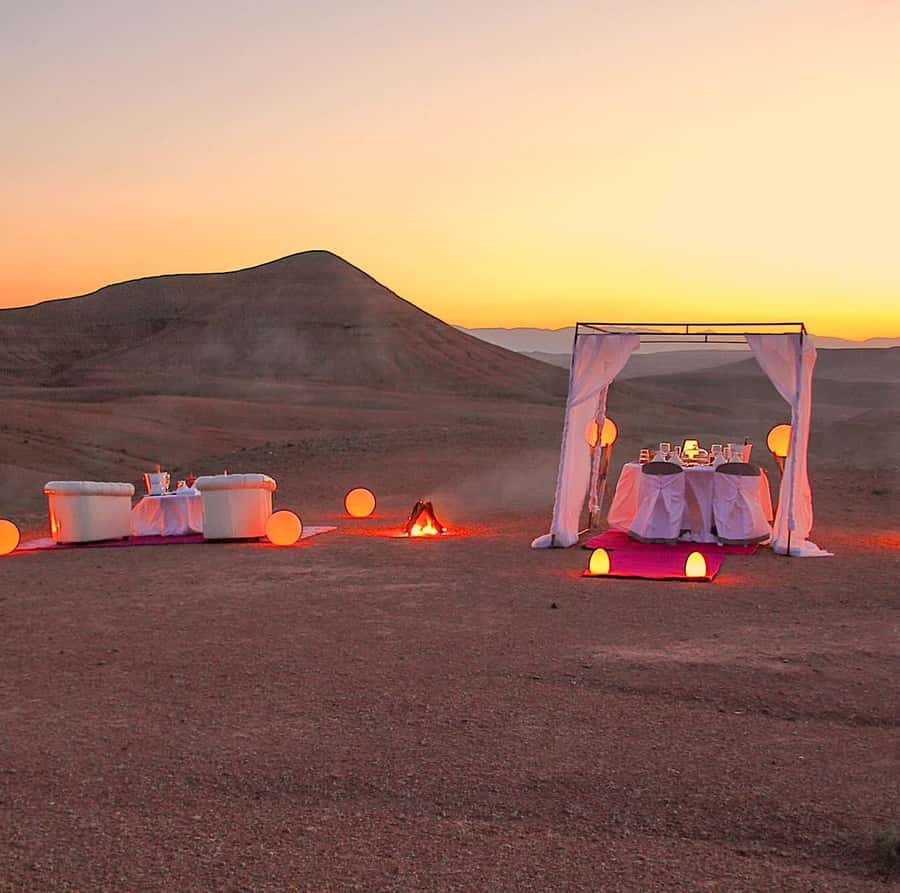 Marrakech: Atlas Mountain, 3 Berber valleys, & Agafay desert - Agafay Desert Camel Ride: Photos Plus Fresh Tea