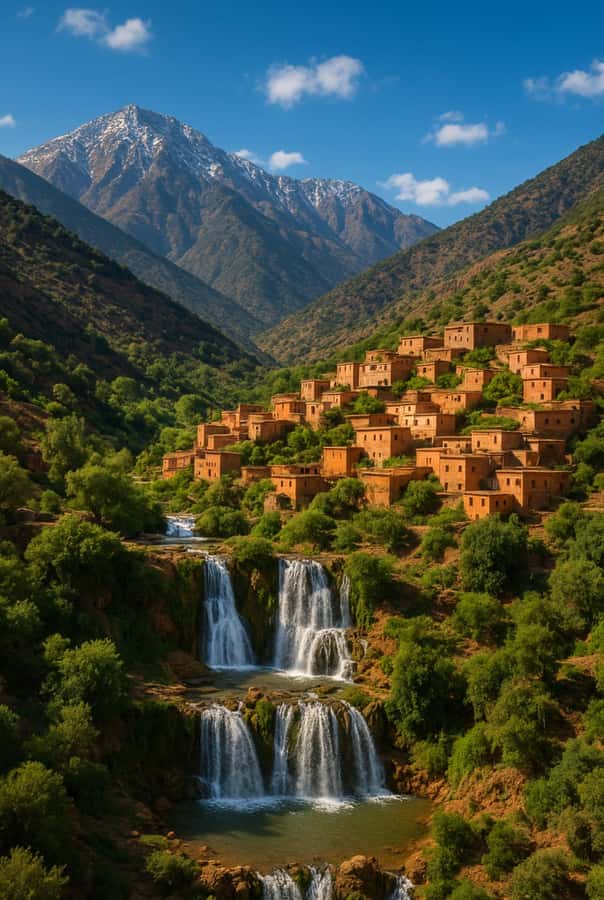 Marrakech: Atlas Mountain, Berber Villages, & Valleys Tour - Imlil Valley: mint tea, mule vs. foot, and the start of the trek