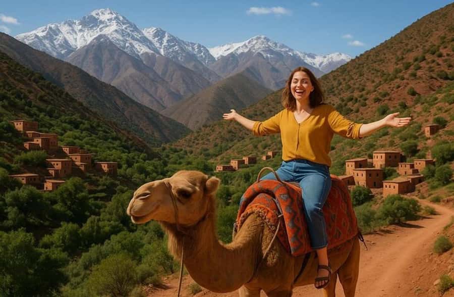 Marrakech: Atlas Mountain, Berber Villages, & Valleys Tour - Women-managed co-operative: breakfast, argan oil, and local craft work