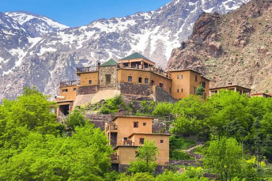 Marrakech: Atlas Mountains Day Trip, 3 Valleys & Waterfalls - Ourika Road Stop: Camel Ride, Bedouin Costumes, and Mint Tea