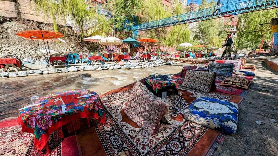 Marrakech: Atlas Mountains, Ourika Valley, Waterfall & Guide - Setti Fatma village: where the hiking starts to feel like Morocco