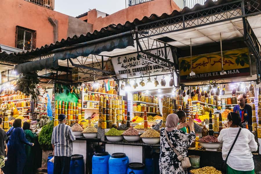 Marrakech: Authentic Moroccan Food Walking Tour & Dinner - Dinner choices: tajine comfort or open-air grillade