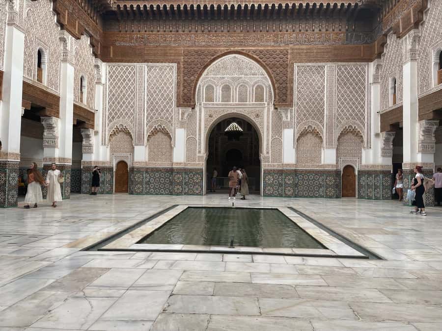 Marrakech: Bahia Palace, Madrasa Ben Youssef & Secret Garden - Bahia Palace: Moorish Tiles, Garden Geometry, and Power in Stone
