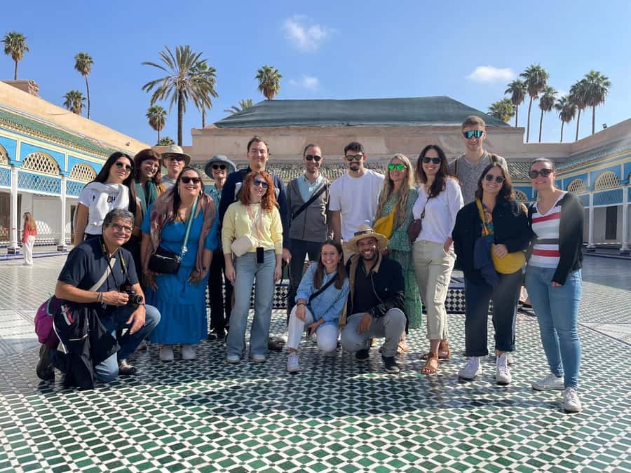 Marrakech: Bahia Palace, Madrasa Ben Youssef & Secret Garden - Medina Free Time and Jemaa el-Fnaa: The Perfect After-Tour Landing