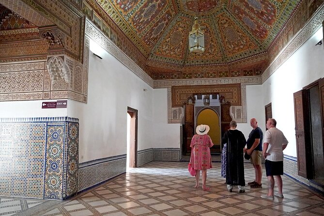 Marrakech: Bahia Palace, Madrasa Ben Yussef, Mellah & Medina Tour - Medersa Ben Youssef: The Quranic School Under the Saadians