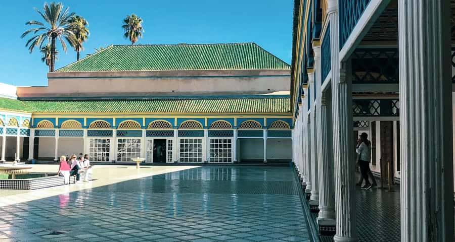 Marrakech: Bahia Palace, Madrasa Bn Yousef, Souk Medina Tour - Meeting at Café Argana in Djemaa el-Fna (and why it helps)