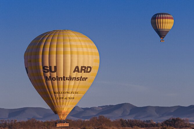 Marrakech Balloon Agafy Package - The Flight Itself: Roughly 60 Minutes Over Marrakech and Toward the Atlas