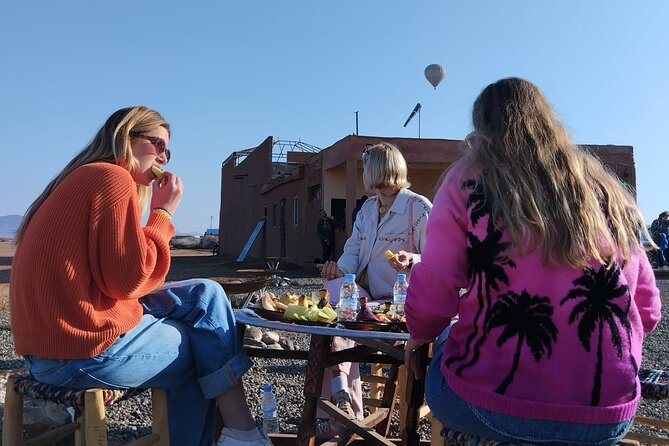 Marrakech Ballooning Experience/Enjoy a lifetime Adventure - Arriving at Bourrous: Coffee, Pastry, and Flight Check-In