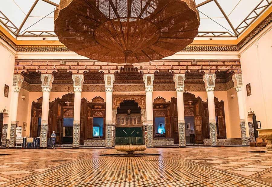 Marrakech: Ben Youssef Madrasa, Dar El Bacha and Medina Tour - Ben Youssef Madrasa: where Moroccan Islamic art becomes a lesson