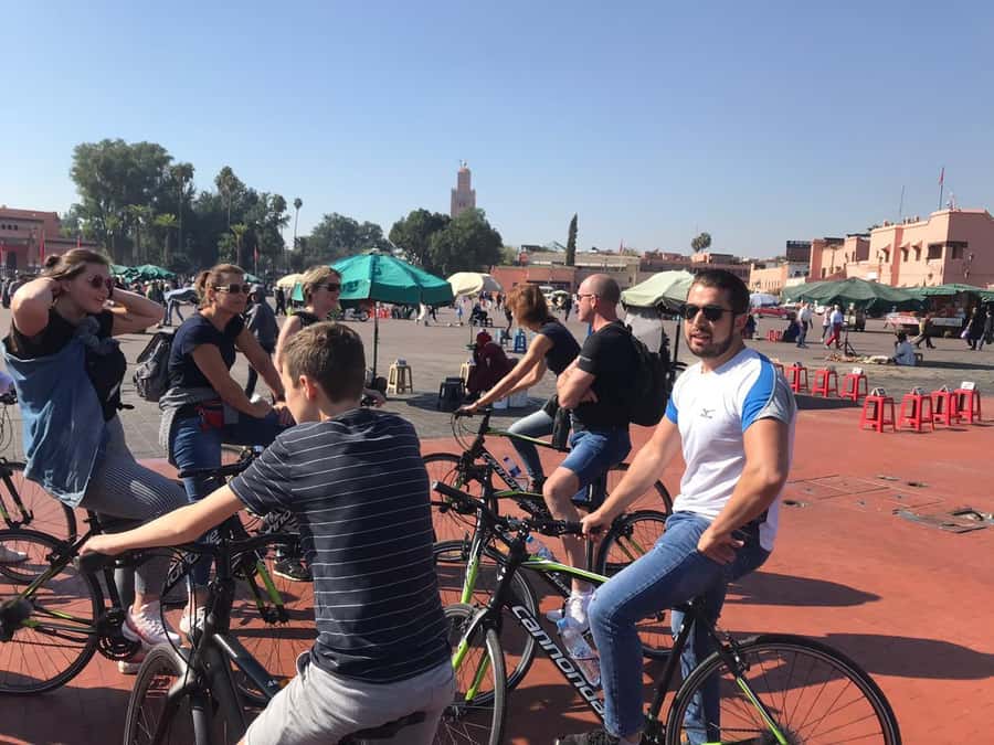 Marrakech: Bicycle Tour with a Local Guide - Meeting your guide and bike setup at Morocco Toubkal Adventure