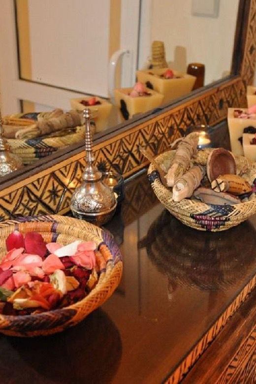 Marrakech: Blissful Spa Escape & Romantic Candlelight Dinner - Terrace mint tea and the birthday moment you can actually enjoy