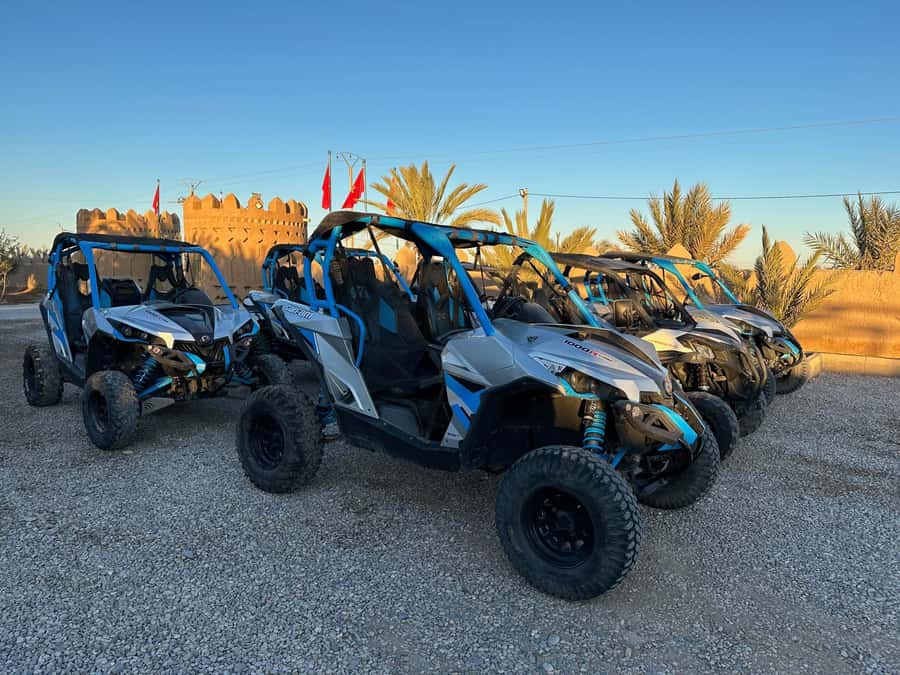 Marrakech : Buggy ride & desert tours in Agafay Desert - Getting There: Pickup, Safety Gear, and the Start Feeling