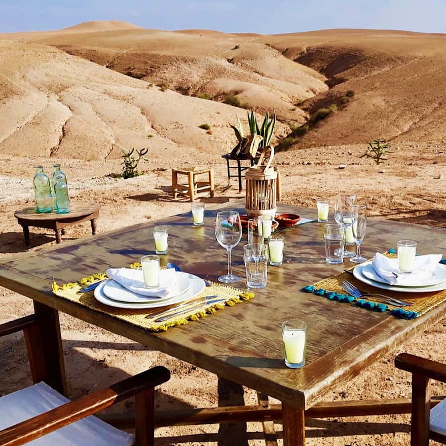 Marrakech: Camel Ride & Dinner with Sunset in Agafay Desert - Argan Oil Women Cooperative Stop: Real Craft, Not a Sales Pitch