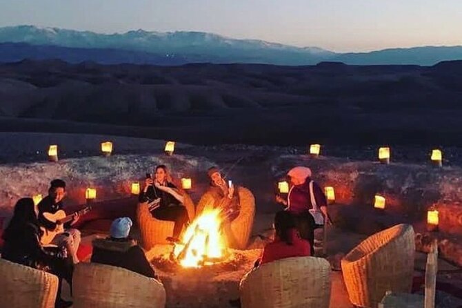 Marrakech: Camels & Quads on Sunset and Luxury Dinner with Show - The Berber Welcome Moment: Dress Up, Tea, and a Real Sense of Place