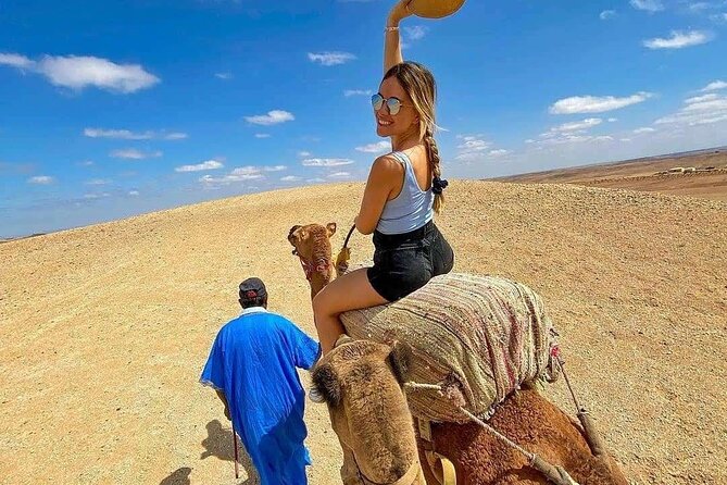 Marrakech: Camels & Quads on Sunset with Luxury Dinner, Fireshow - Half-Hour Quad Bike: Shared Ride, Real Fun, Clear Boundaries