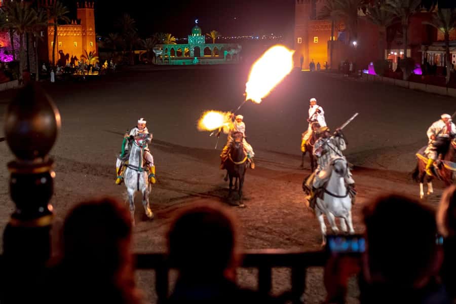 Marrakech: Chez Ali Fantasia Folklore Show & Moroccan Dinner - What exactly is Chez Ali at night in Marrakech?