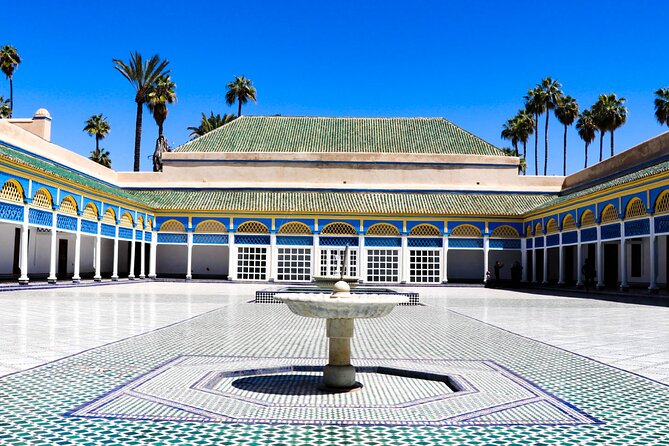 Marrakech City Tour, Bahia Palace, Badii Palace, Majorelle Garden - El Badi Palace: ruins time with guided pacing