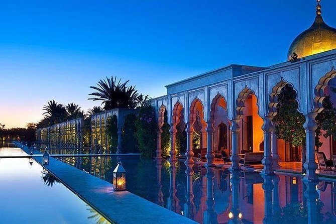 Marrakech City Tour with Private Business Car- Private Experience - El Badi Palace ruins: symmetry, arches, and festival energy