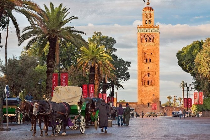 Marrakech City Tour with Private Business Car- Private Experience - Koutoubia Mosque: knowing the details behind the silhouette