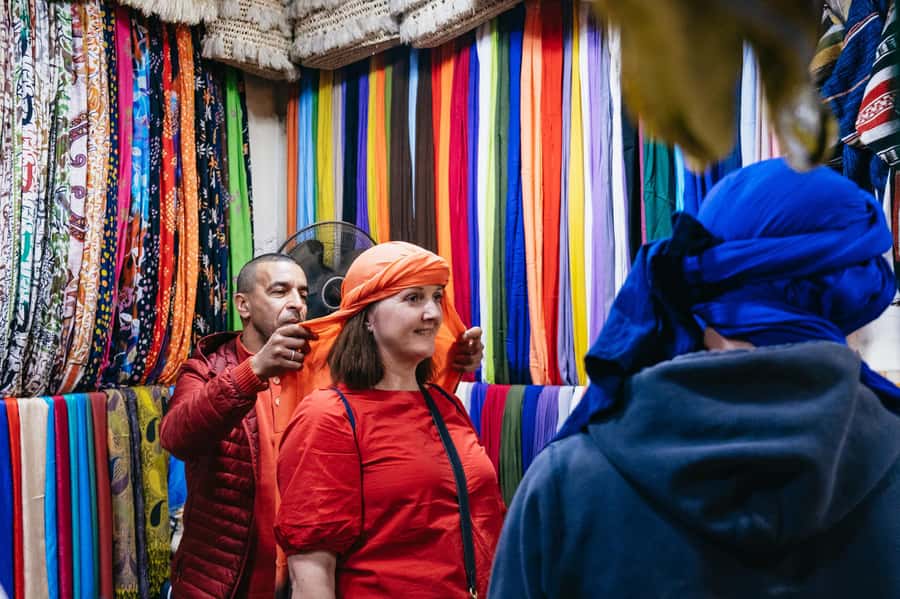 Marrakech: Colorful Medina Souks Guided Walking Tour - Café de France photo stop: the easy way to find your bearings