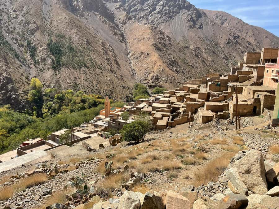 Marrakech: Day E-Bike Tour & Atlas Mountains - Imlil Valley stops: breaks, viewpoints, and Berber village time