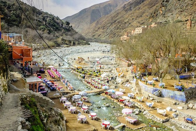 Marrakech day tour to Atlas Mountains & Ourika valley - Ourika Valley Walk: cliffs, Berber homes, and an organic garden stop
