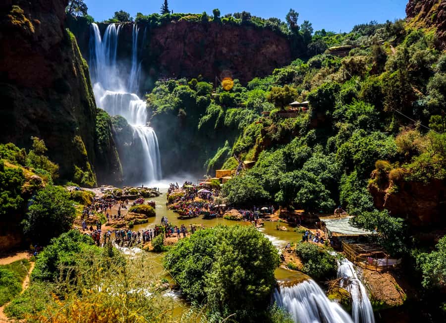 Marrakech: Day Tour to Ouzoud Waterfalls with Boat Trip - The boat trip under the falls: what you’re really signing up for