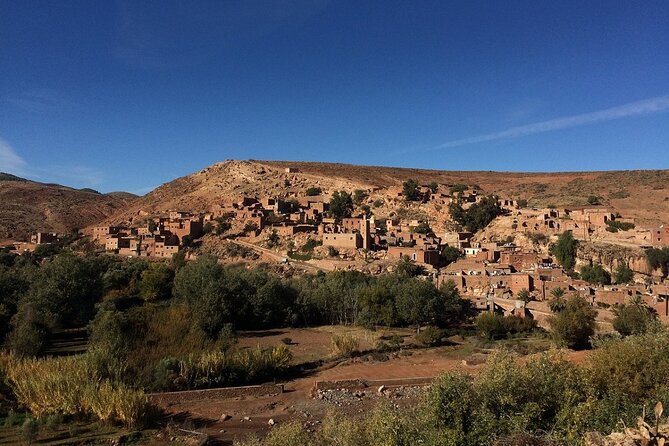 Marrakech Day Tour to the Atlas Mountains & Camel Ride Three Valleys, Waterfalls - Imlil valley to waterfalls: the guided hike through Berber village paths