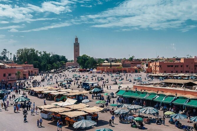 Marrakech Day Trip with Camel Ride from Casablanca - Le Jardin Secret and Bab Agnaou: small pauses with big photo value