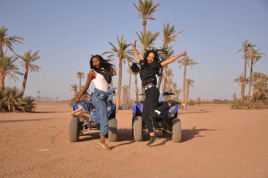 Marrakech: Desert and Palm Grove Quad Tour with Tea - Berber village vibes: what you’re seeing beyond the postcard