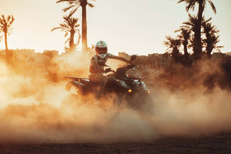 Marrakech: Desert and Palm Grove Quad Tour with Tea - Optional camel ride: when slower is better