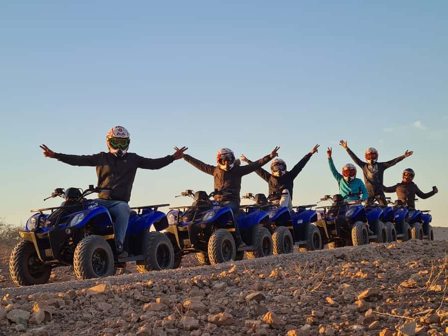 Marrakech: Desert and Palm Grove Quad Tour with Tea - Duration and logistics that actually matter for planning