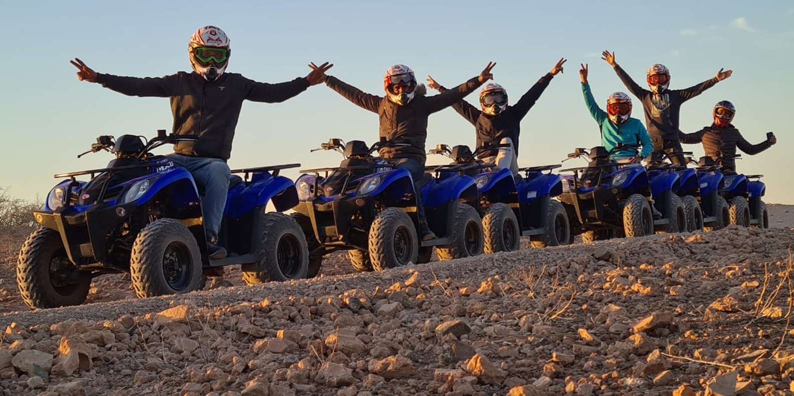 Marrakech: Desert and Palm Grove Quad Tour with Tea - Who this quad and tea tour suits best