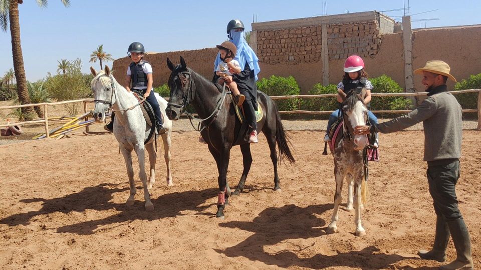 Marrakech: Desert and Palmeraie Horse Riding Tour & Transfer - Desert-Edge Views and Atlas Mountains: The Scenery You Came For