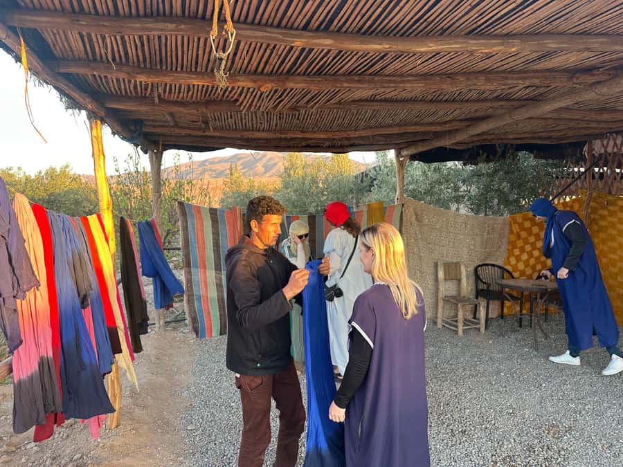 Marrakech: Desert Excursion, Quad, Camel, Dinner & Fireshow - Tea stop, photo moments, and moving to the camp area