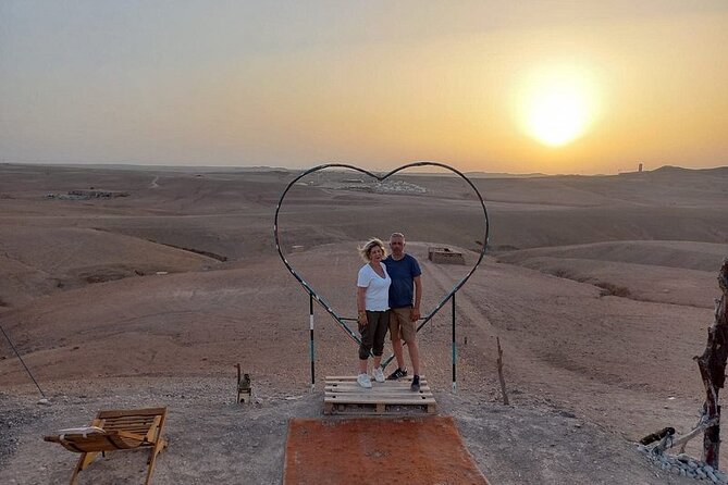 Marrakech Desert Sunset Dinner Show with Optional Quad & Camels - Dinner under the stars vs. dinner in a tent: how to choose your mood
