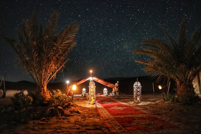 Marrakech Desert Sunset Dinner Show with Optional Quad & Camels - Guides, pacing, and group size: what you should expect from the logistics