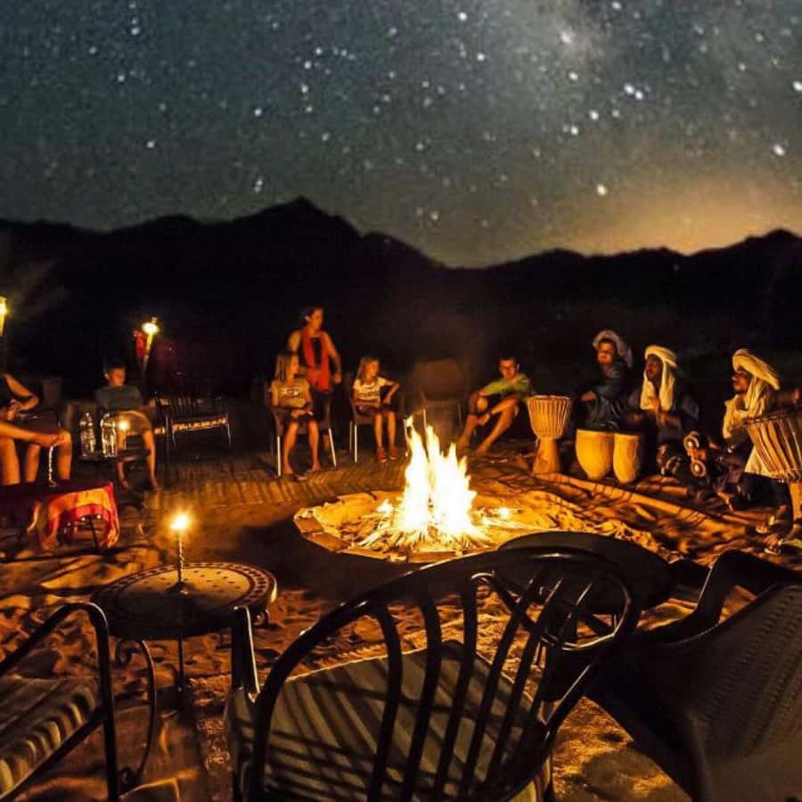 Marrakech: Desert Tour with Dinner, Show and Camel Ride - Live fire show and traditional music: the camp’s nighttime energy